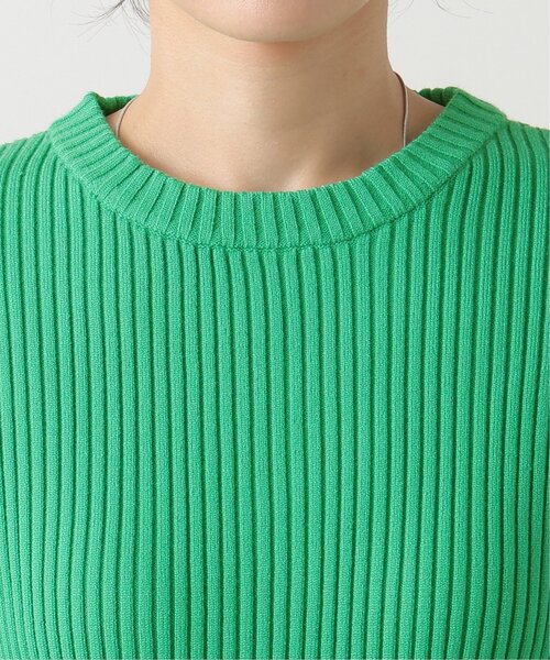 frames RAY CASSIN（フレームスレイカズン）の「ボリュームスリーブリブニット（ニット/セーター・レディース・ブラック/ベージュ/オフホワイト/ピンク/ターコイズブルー/イエロー/オレンジ/グリーン/ブルー/ラベンダー・FREE）」の20枚目の写真