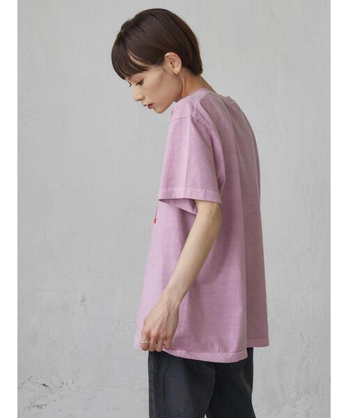 rem closet（レムクローゼット）の「GENTLE MOOD Tシャツ（Tシャツ/カットソー・レディース・ピンク・M）」の2枚目の写真