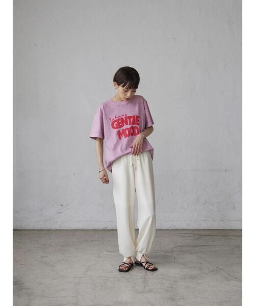 rem closet（レムクローゼット）の「GENTLE MOOD Tシャツ（Tシャツ/カットソー・レディース・ピンク・M）」の4枚目の写真