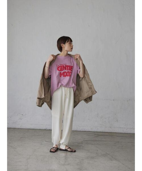rem closet（レムクローゼット）の「GENTLE MOOD Tシャツ（Tシャツ/カットソー・レディース・ピンク・M）」の6枚目の写真