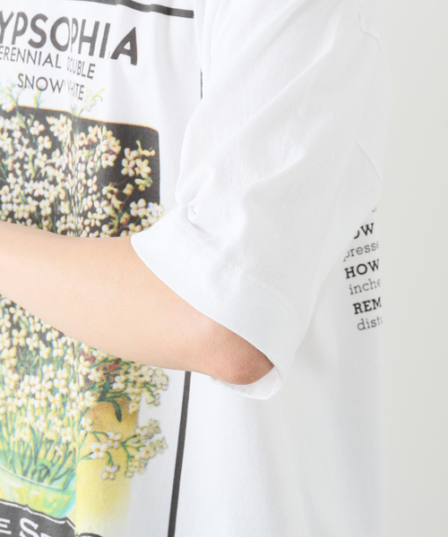 niche.（ニッチ）の「【niche.USA / ニッチ】 Flower Seeds T-Shirts（Tシャツ/カットソー・メンズ・ホワイト/ラベンダー/ブルー・MEDIUM/LARGE/X-LARGE）」の11枚目の写真