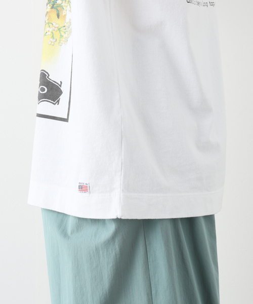 niche.（ニッチ）の「【niche.USA / ニッチ】 Flower Seeds T-Shirts（Tシャツ/カットソー・メンズ・ホワイト/ラベンダー/ブルー・MEDIUM/LARGE/X-LARGE）」の18枚目の写真