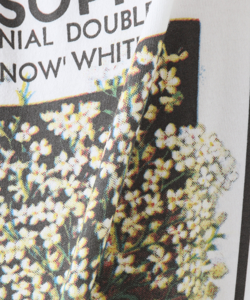 niche.（ニッチ）の「【niche.USA / ニッチ】 Flower Seeds T-Shirts（Tシャツ/カットソー・メンズ・ホワイト/ラベンダー/ブルー・MEDIUM/LARGE/X-LARGE）」の22枚目の写真