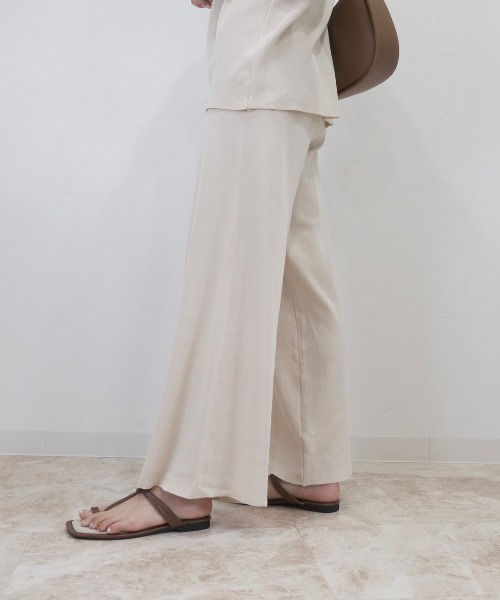 Reurie'(レウリィ)の「ストローフラットトングサンダル(サンダル・レディース・ブラウン/ブラック系その他・23.5cm/24.5cm/24.0cm/25.0cm/23.0cm)」の11枚目の写真
