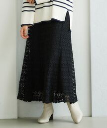 le.coeur blanc | フラワーレースマーメイドスカート(スカート)