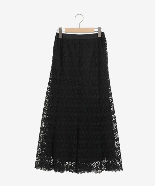 le.coeur blanc(ルクールブラン)の「フラワーレースマーメイドスカート(スカート・レディース・アイボリー/カーキオリーブ/ブラック・38)」の4枚目の写真