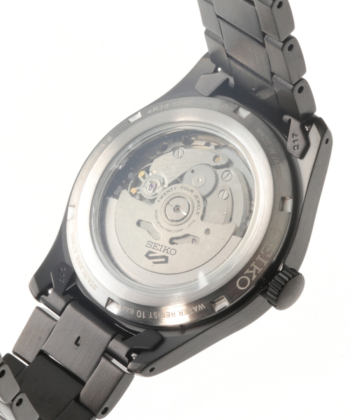 SEIKO 5（セイコーファイブ）の「【SEIKO/セイコー】Seiko 5 Sports SBSA165【 ウォッチ 】（アナログ腕時計・メンズ・ブラック・FREE）」の3枚目の写真