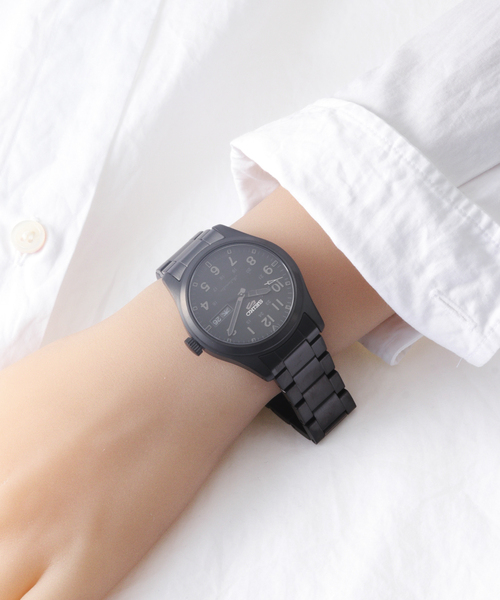 SEIKO 5（セイコーファイブ）の「【SEIKO/セイコー】Seiko 5 Sports SBSA165【 ウォッチ 】（アナログ腕時計・メンズ・ブラック・FREE）」の2枚目の写真