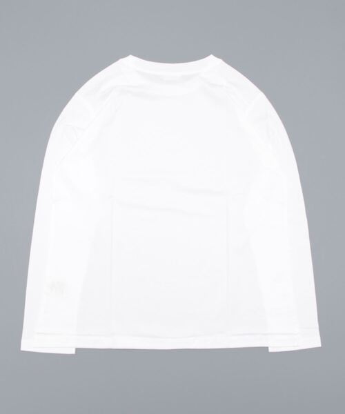 handvaerk（ハンドバーク）の「handvaerk | 60/2 フロントヨーク長袖Tシャツ WOMEN（Tシャツ/カットソー・レディース・ホワイト/ブラック/ダークグレー・SMALL）」の4枚目の写真