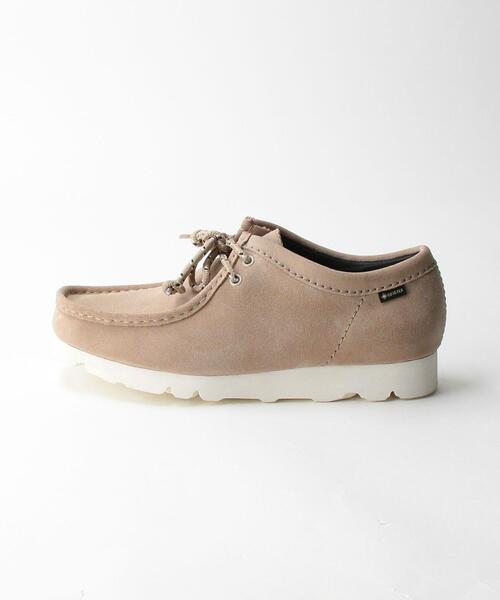 Clarks(クラークス)の「<CLARKS> Wallabee GTX/ブーツ(ブーツ・メンズ・ブラック/ベージュ・8/9/7h/8h/7)」の1枚目の写真