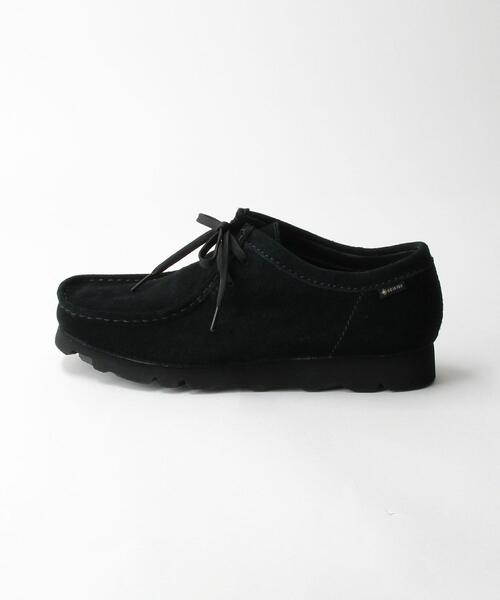 Clarks(クラークス)の「<CLARKS> Wallabee GTX/ブーツ(ブーツ・メンズ・ブラック/ベージュ・8/9/7h/8h/7)」の2枚目の写真
