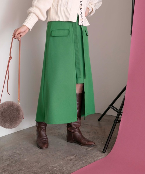 Eimee Law（エイミーロウ）の「レイヤードハーフパンツスカート