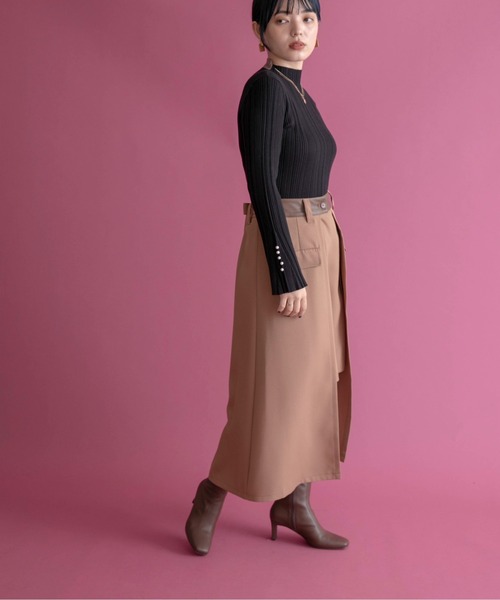 Eimee Law（エイミーロウ）の「レイヤードハーフパンツスカート