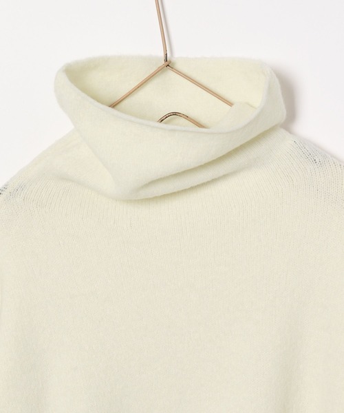 LOWRYS FARM（ローリーズファーム）の「ショートハイネックプルオーバー　357639（ニット/セーター・キッズ・ブラック/グレー/アイボリー・150cm/160cm）」の12枚目の写真