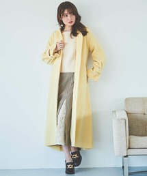 31 Sons de mode | フード付きモッサロングコート(その他アウター)