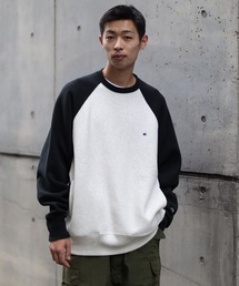 BEAMS（ビームス）の「Champion × BEAMS / 別注 Raglan Sweat（スウェット・メンズ）」