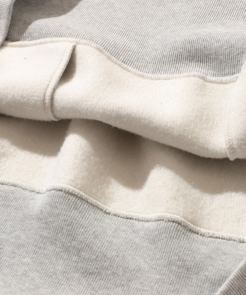 BEAMS(ビームス)の「Champion × BEAMS / 別注 Raglan Sweat(スウェット・メンズ・ネイビー/ブラック系その他・M/L/XL)」の4枚目の写真