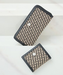 イアクッチ　モノグランマ　二つ折財布 IACUCCI（イアクッチ）の「モノグランマ ウォレット JACQUARD/RUGA