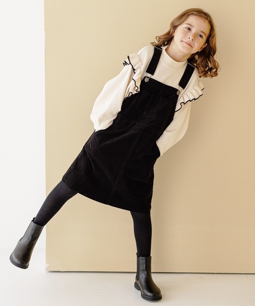 GLOBAL WORK(グローバルワーク)の「メルティフリルニット/281597(ニット/セーター・キッズ・スカイブルー/ブラック/オフホワイト/その他・110cm/100cm/120cm/130cm/140cm/150cm/160cm)」の7枚目の写真