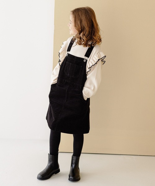 GLOBAL WORK(グローバルワーク)の「メルティフリルニット/281597(ニット/セーター・キッズ・スカイブルー/ブラック/オフホワイト/その他・110cm/100cm/120cm/130cm/140cm/150cm/160cm)」の8枚目の写真