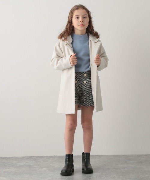 GLOBAL WORK(グローバルワーク)の「メルティフリルニット/281597(ニット/セーター・キッズ・スカイブルー/ブラック/オフホワイト/その他・110cm/100cm/120cm/130cm/140cm/150cm/160cm)」の18枚目の写真