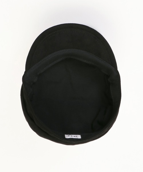 ikka(イッカ)の「フェイクスエードキャスケット(キャスケット・キッズ・ブラック・FREE)」の6枚目の写真