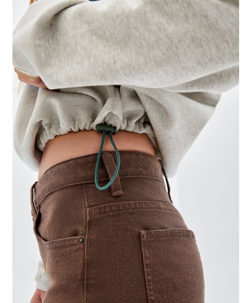 Guess（ゲス）の「GUESS Originals Deer Crewneck Sweat（スウェット・レディース・ヘザーグレー・SMALL/MEDIUM/X-SMALL）」の3枚目の写真