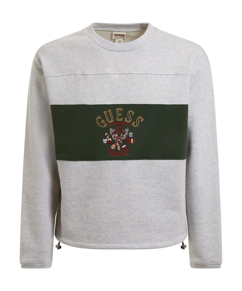 Guess（ゲス）の「GUESS Originals Deer Crewneck Sweat（スウェット・レディース・ヘザーグレー・SMALL/MEDIUM/X-SMALL）」の7枚目の写真