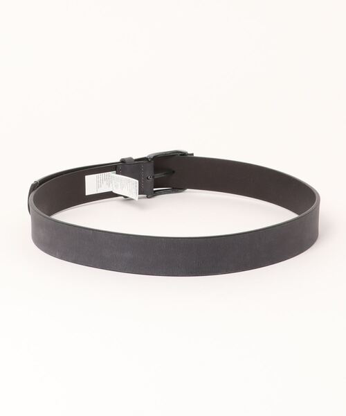 BENETTON (UNITED COLORS OF BENETTON)(ベネトンユナイテッドカラーズオブベネトン)の「スクウェアバックルレザーベルト(ベルト・メンズ・ブラウン/ブラック・MEDIUM/SMALL/LARGE)」の5枚目の写真