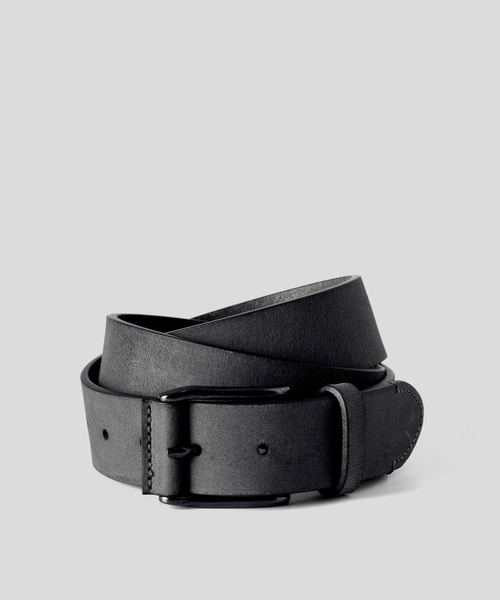 BENETTON (UNITED COLORS OF BENETTON)(ベネトンユナイテッドカラーズオブベネトン)の「スクウェアバックルレザーベルト(ベルト・メンズ・ブラウン/ブラック・MEDIUM/SMALL/LARGE)」の2枚目の写真