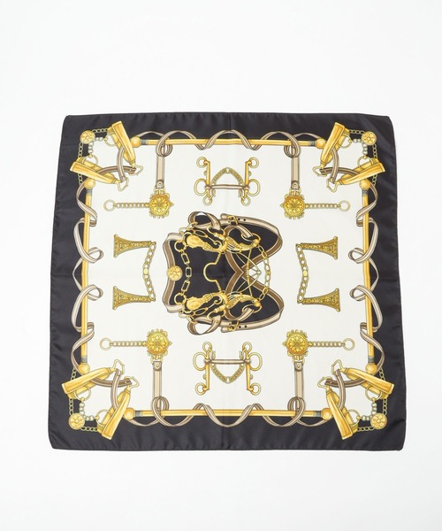 Andemiu（アンデミュウ）の「チェーンガラスカーフ172289（バンダナ/スカーフ・レディース・ブラック/ブルー・FREE）」の6枚目の写真