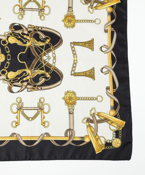 Andemiu（アンデミュウ）の「チェーンガラスカーフ172289（バンダナ/スカーフ・レディース・ブラック/ブルー・FREE）」の8枚目の写真