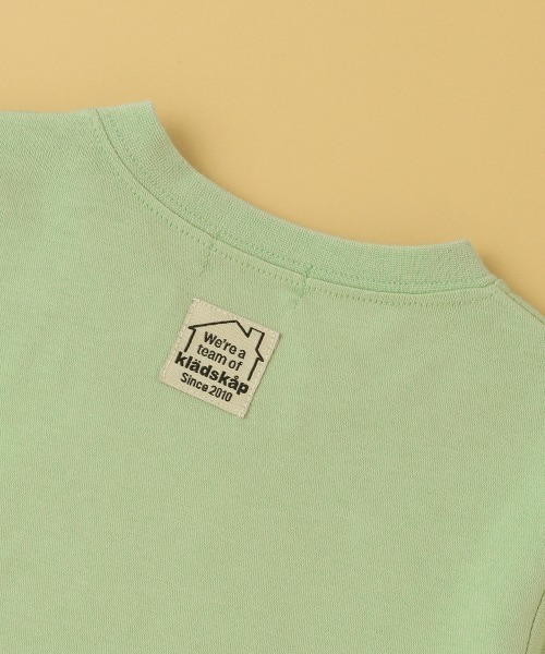 kladskap（クレードスコープ）の「トラベルくま長袖Tシャツ（Tシャツ/カットソー・キッズ・ライトグリーン/アイボリー・110cm/90cm/100cm/120cm/80ｃｍ）」の12枚目の写真