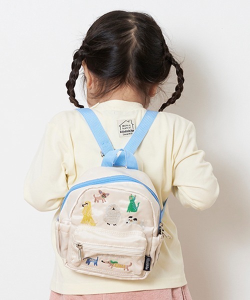 kladskap（クレードスコープ）の「トラベルくま長袖Tシャツ（Tシャツ/カットソー・キッズ・ライトグリーン/アイボリー・110cm/90cm/100cm/120cm/80ｃｍ）」の15枚目の写真