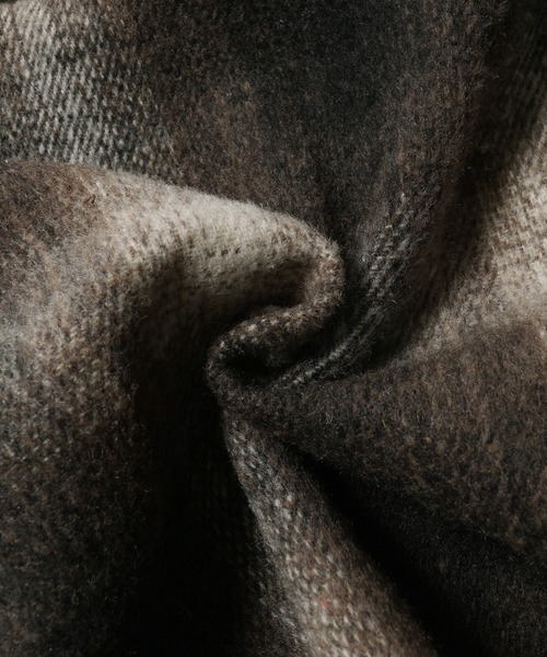 coca（coca）（コカ）の「キッズ 親子お揃い前後2wayヘビーネルチェック柄フレアジャンパースカート（ジャンパースカート・キッズ・ブラウン/オレンジ・100/110/120/130）」の21枚目の写真