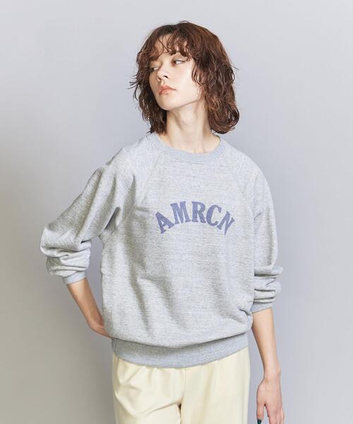 Americana アメリカーナ 60 S ラグラン ロゴプリント スウェット プルオーバー スウェット Americana アメリカーナ のファッション通販 Zozotown