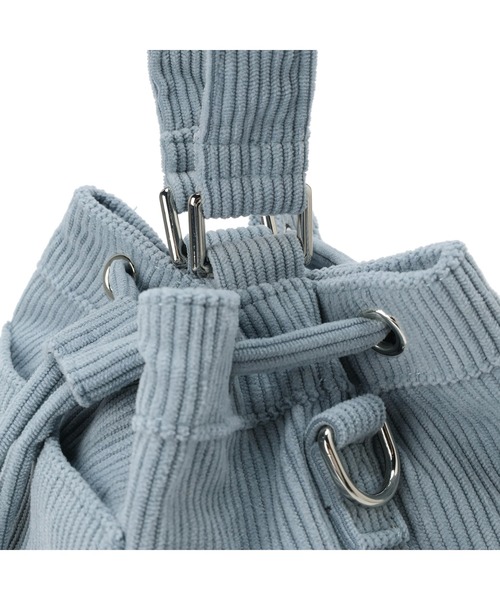 Guess（ゲス）の「CORDUROY Bucket Bag（ハンドバッグ・レディース・ブルー/ベージュ・ONE SIZE）」の10枚目の写真