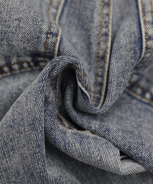 select MOCA（セレクトモカ）の「ダメージワイドデニムパンツ（デニムパンツ・レディース・インディゴブルー/ブラック/ライトブルー・SMALL/MEDIUM）」の11枚目の写真