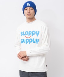 Sloppy Supply | 【 SLOPPY SUPPLY / スラッピーサプライ 】 LSTEE RESTAURANT ロング Tシャツ YAN(Tシャツ/カットソー)