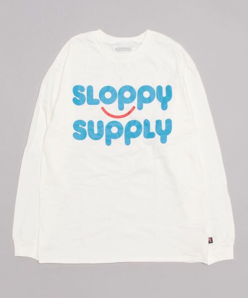 Sloppy Supply（スラッピーサプライ）の「【 SLOPPY SUPPLY / スラッピーサプライ 】 LSTEE RESTAURANT ロング Tシャツ YAN（Tシャツ/カットソー・メンズ・ホワイト・MEDIUM/LARGE）」の7枚目の写真