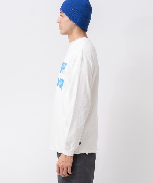 Sloppy Supply（スラッピーサプライ）の「【 SLOPPY SUPPLY / スラッピーサプライ 】 LSTEE RESTAURANT ロング Tシャツ YAN（Tシャツ/カットソー・メンズ・ホワイト・MEDIUM/LARGE）」の3枚目の写真