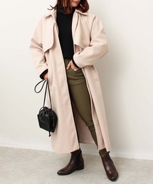 toucher du brise | ステンカラー コート(ワンピース)