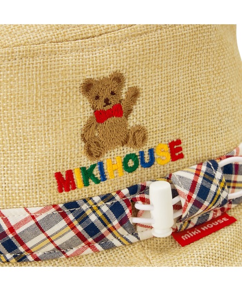 MIKI HOUSE（ミキハウス）の「ミキハウスベア 帽子（ハット・キッズ・ベージュ/ブラウン/ホワイト・S(48-50cm)/LL(54-56cm)/L(52-54cm)/M(50-52cm)）」の14枚目の写真