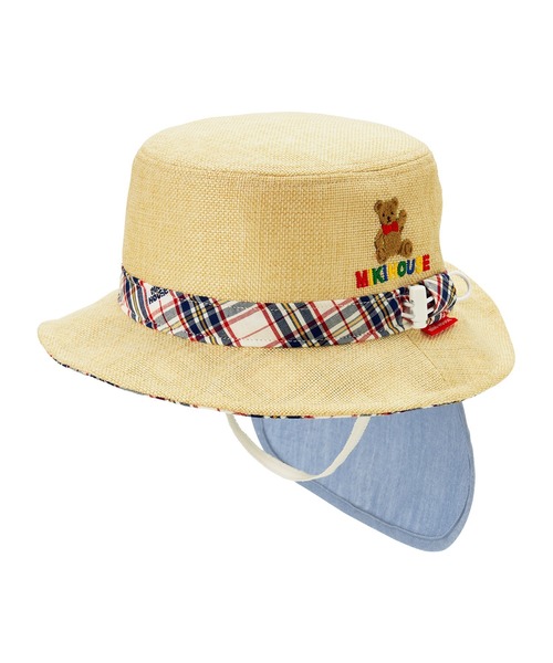 MIKI HOUSE（ミキハウス）の「ミキハウスベア 帽子（ハット・キッズ・ベージュ/ブラウン/ホワイト・S(48-50cm)/LL(54-56cm)/L(52-54cm)/M(50-52cm)）」の12枚目の写真