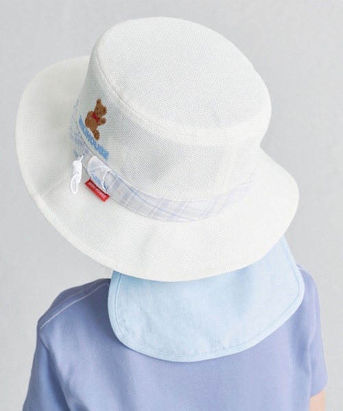 MIKI HOUSE（ミキハウス）の「ミキハウスベア 帽子（ハット・キッズ・ベージュ/ブラウン/ホワイト・S(48-50cm)/LL(54-56cm)/L(52-54cm)/M(50-52cm)）」の21枚目の写真