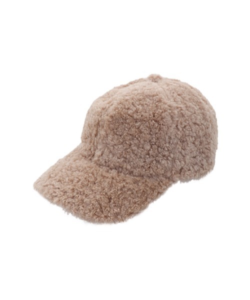 AMAIL（アマイル）の「Row boa cap（キャップ・レディース・ブラック/ベージュ・FREE）」の7枚目の写真