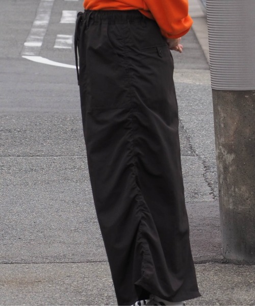 cepo(セポ)の「サイドシャーリング ミリタリースカート(スカート・レディース・カーキ/ピンク/チャコール・M)」の21枚目の写真