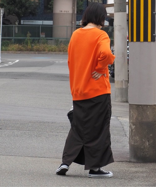 cepo(セポ)の「サイドシャーリング ミリタリースカート(スカート・レディース・カーキ/ピンク/チャコール・M)」の19枚目の写真