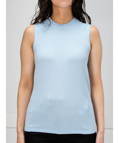 BANANA REPUBLIC FACTORY STORE（バナナリパブリック ファクトリーストア）の「BANANA REPUBLIC FACTORY STORE　　日本限定 ノースリーブセーター（ニット/セーター・レディース・ネイビー/ホワイト/ブラック/ピンク/ブルー/オレンジ/ブラック系その他/ブルー系その他/コバルトブルー/ワイン/ブルー系その他2/スカイブルー/ライトブルー・XS/S/M/L）」の21枚目の写真