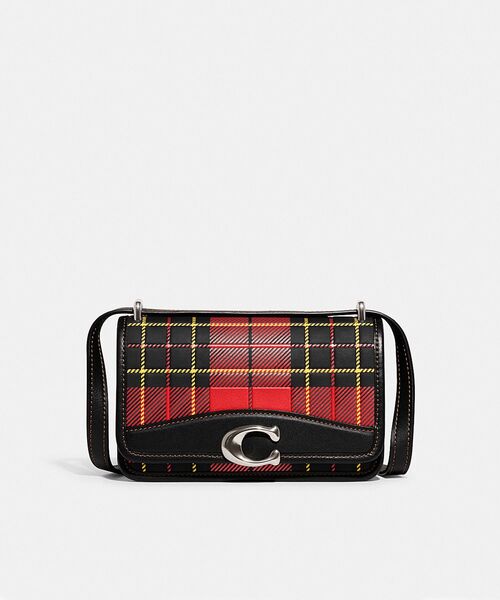 【COACH】バンディット クロスボディ プラッド プリント ショルダーバッグ COACH（コーチ）の「バンディット クロスボディ・プラッド プリント
